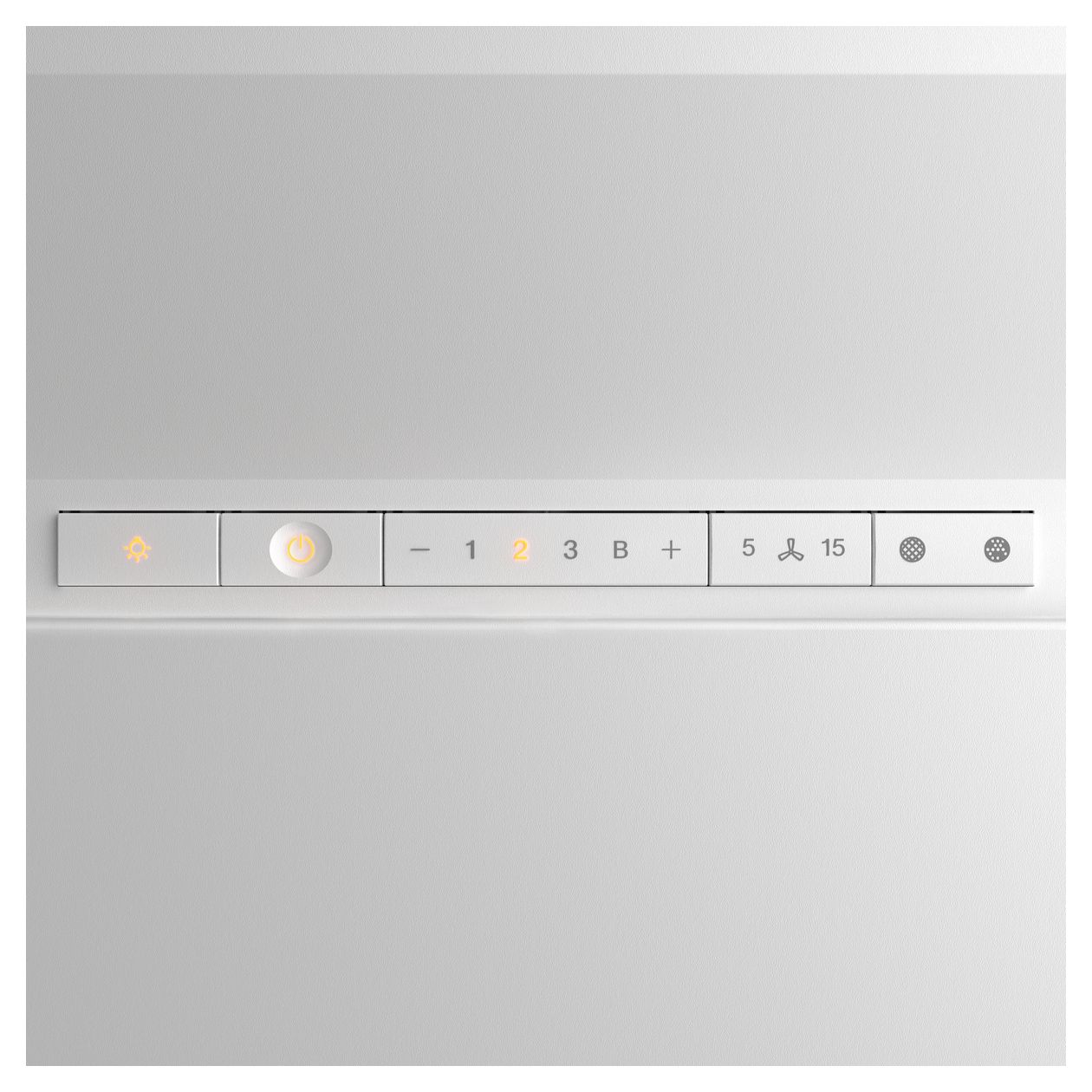 DAC4240 Stella Ambient Abluft/Umluft Dunstabzugshaube/Esse Decke 1165 mm (Weiß) 