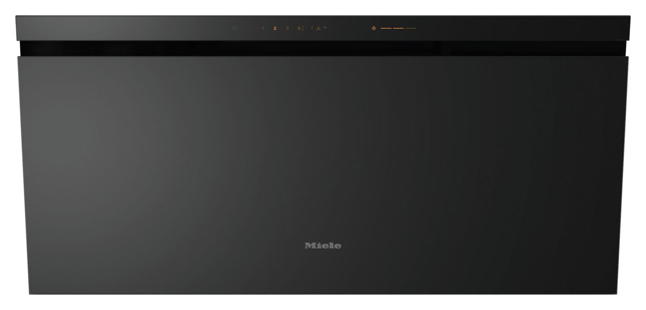 DAH4970 Sienna Abluft/Umluft Dunstabzugshaube/Esse Wand 90 cm (Schwarz) 