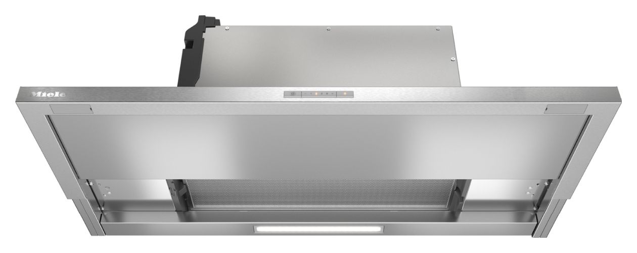 DAS2920 Abluft/Umluft Dunstabzugshaube/Esse Unterbau 896 mm (Grau) 