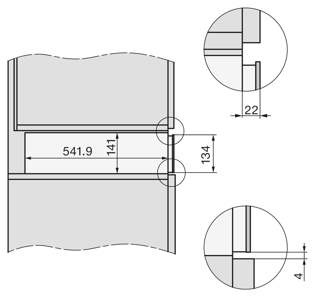 ESW7110 Wärmeschublade 40 - 85 °C (Edelstahl) 