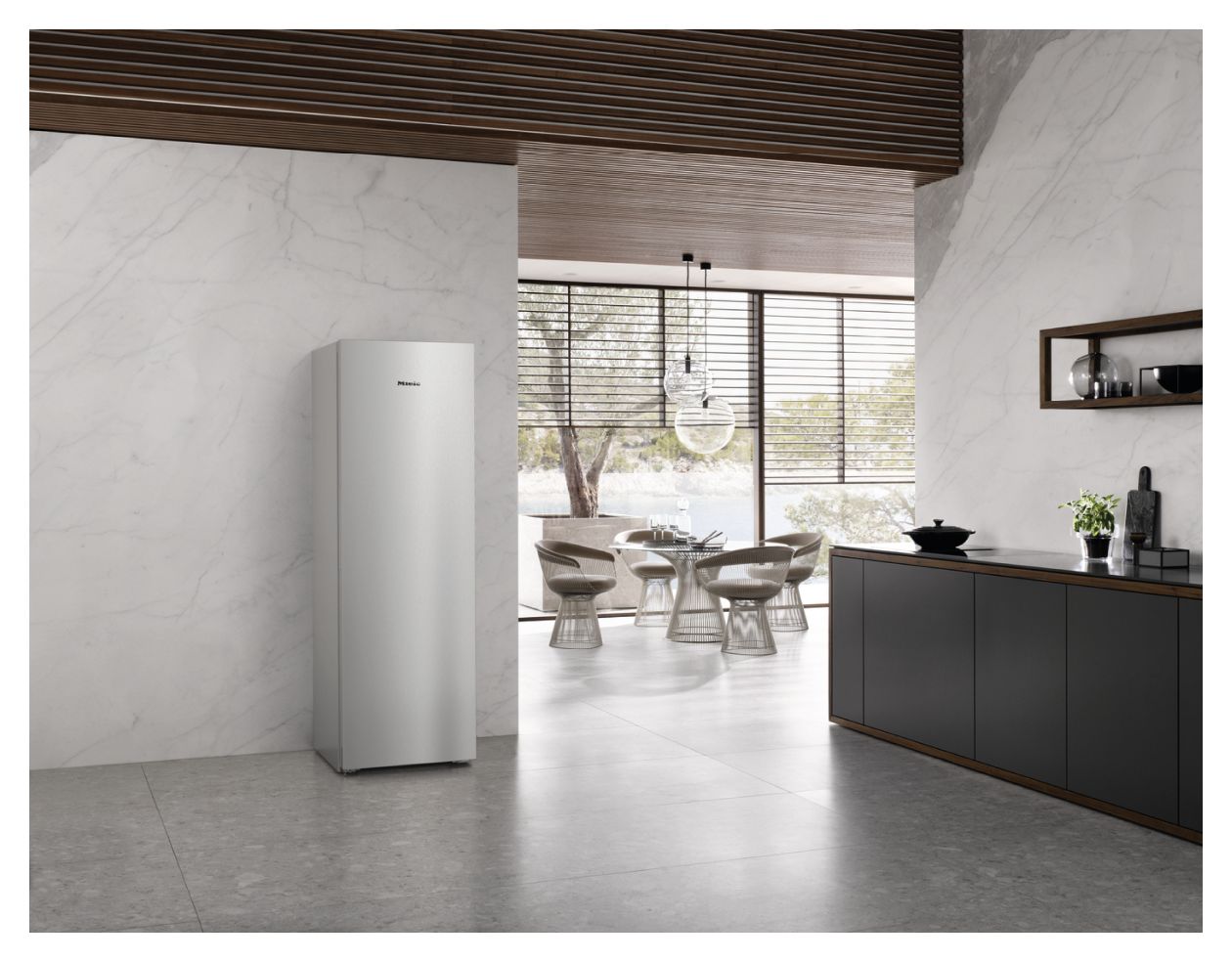 FNS4382E 278 l Gefrierschrank 248 kWh Jahr NoFrost  (Silber) 