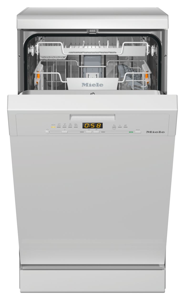 G5540SCSL Active 45 cm Geschirrspüler freistehend Leise 9 Maßgedecke Wärmetauscher & Auto Open 