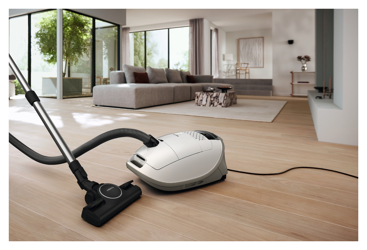 Guard M1 Performance Bodenstaubsauger mit Staubbeutel 890 W HEPA  (Weiß) 