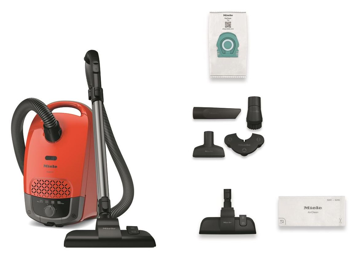 Guard S1 Junior Bodenstaubsauger mit Staubbeutel 890 W Miele AirClean (Schwarz, Grau, Rot, Terrakotta) 