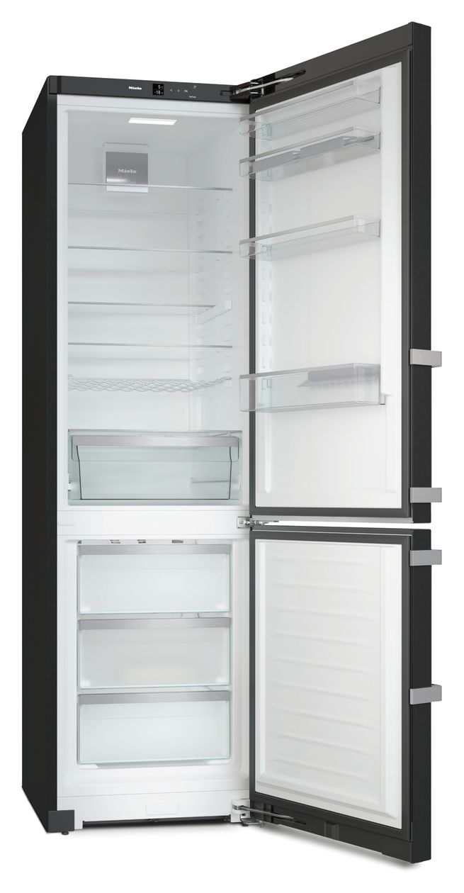 KFN4795DD 270 l / 103 l Kühl-Gefrierkombi freistehend NoFrost 203 kWh Jahr  (Edelstahl) 
