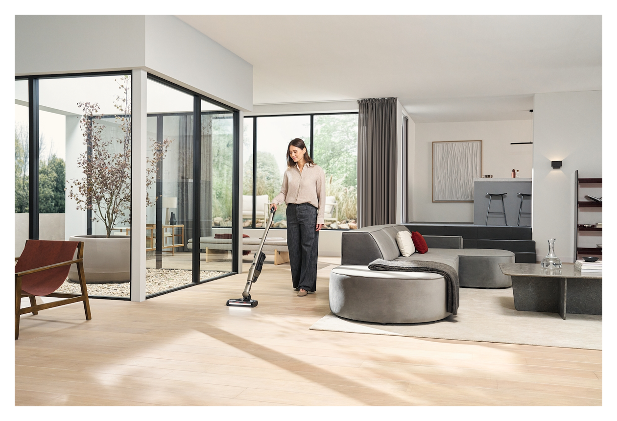 Triflex HX3 Plus Handstaubsauger Beutellos bis 140 min Laufzeit 25,2 V HEPA  (Titan) 