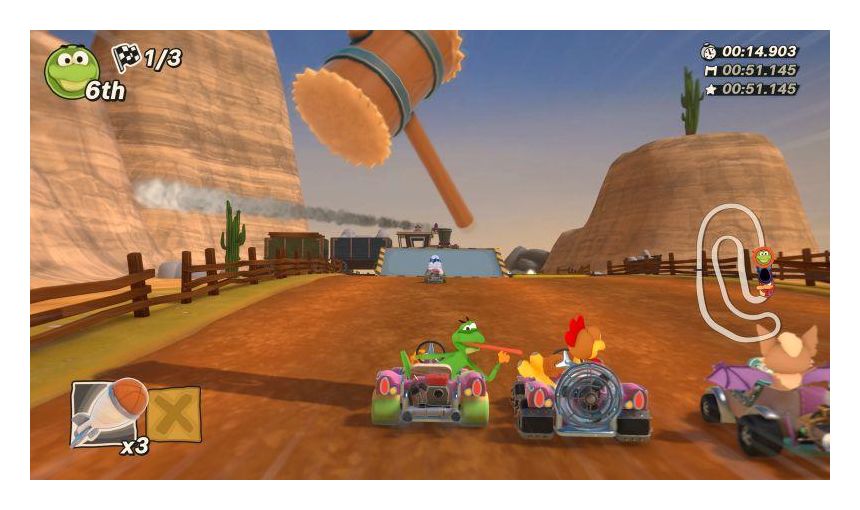 Moorhuhn Kart 4 (PlayStation 5) 