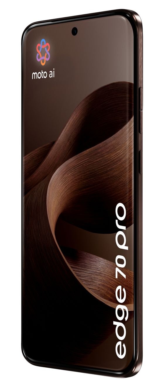 Edge 70 Pro 256 GB 5G Smartphone 17,2 cm (6.78") Android 50 MP Dreifach Kamera Dual Sim WiFi 6E (PANTONE Chicory Coffee) 