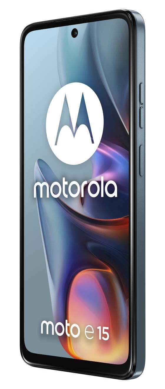 Moto E15 64 GB 4G Smartphone 16,9 cm (6.67 Zoll) 2,0 GHz Android 32 MP Einzelne Kamera Kamera Dual Sim WiFi 5  (Blau) 