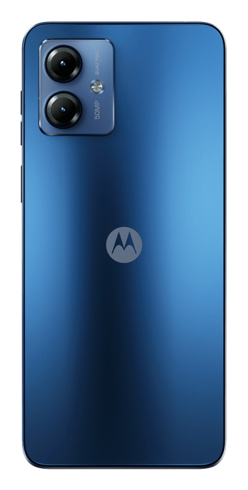 Motorola moto G14 4G Smartphone 16,5 cm (6.5 Zoll) 128 GB Android 50 MP  Dual Kamera Dual Sim (Sky Blue) von expert Technomarkt