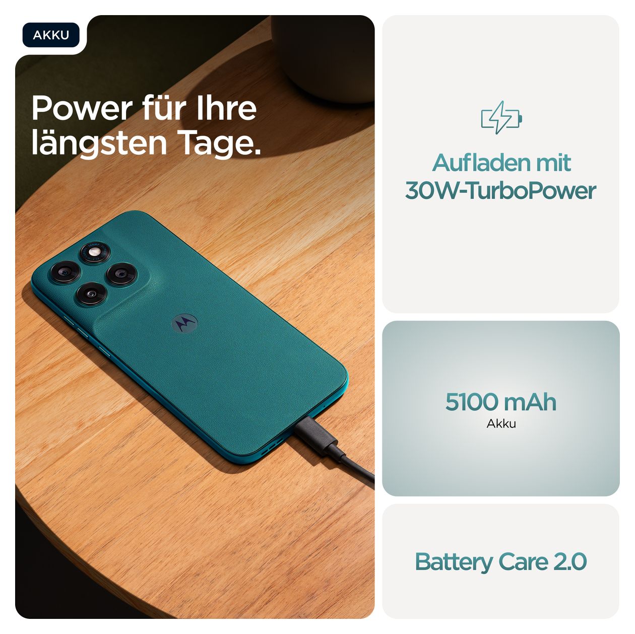 Moto G77 256 GB 5G Smartphone 17,3 cm (6.8 Zoll) 2,5 GHz Android 108 MP Dual Kamera Dual Sim WiFi 5 (PANTONE Shaded Spruce) 
