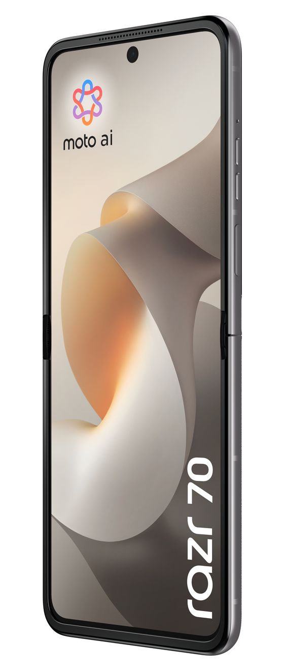 Razr 70 256 GB 5G Smartphone 17,5 cm (6.9 Zoll) Android 50 MP Dual Kamera Dual Sim WiFi 6E (PANTONE Hematite) 