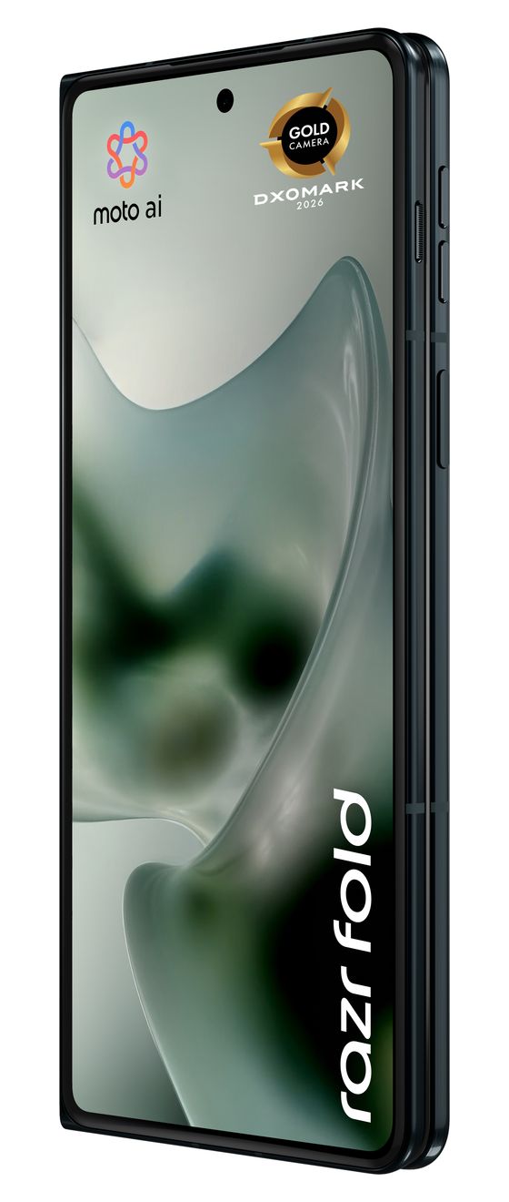 Razr Fold 512 GB 5G Smartphone 20,6 cm (8.09") 3,8 GHz Android 50 MP Dreifach Kamera Dual Sim WiFi 7 (PANTONE Blackened Blue) 