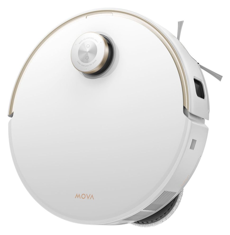 Mova V50 Ultra Complete Saugroboter nass/trocken 24000 Pascal Leistung  (Weiß) 