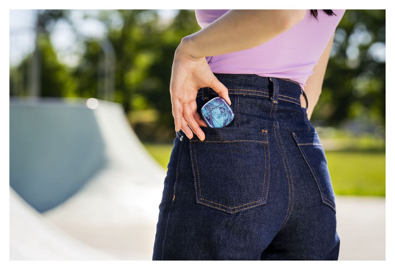 Showy In-Ear Bluetooth Kopfhörer Kabellos TWS  (Hellblau) 