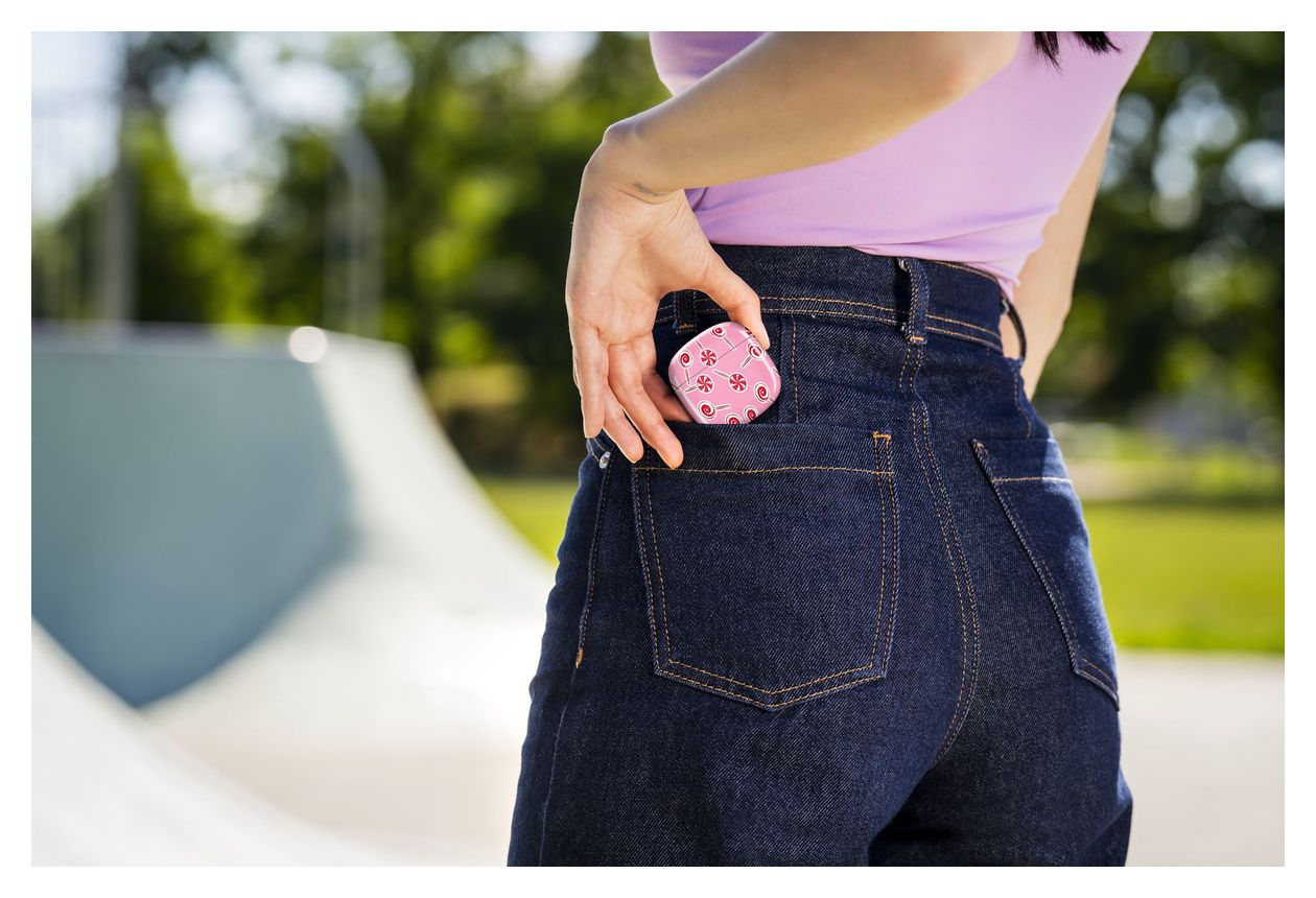 Showy In-Ear Bluetooth Kopfhörer Kabellos TWS  (Pink) 