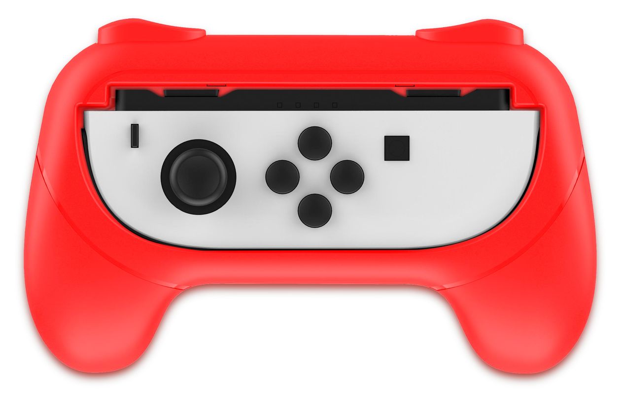 Dual Joy-Con Grip Set Steuerungsgrip Nintendo Switch 2  (Blau/Rot) 