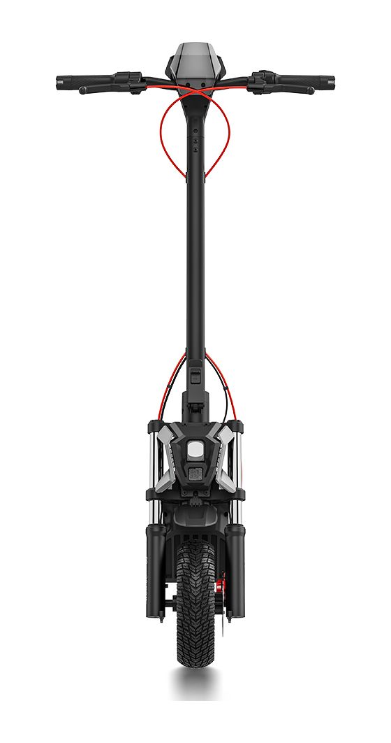 NT5 Max 1600 W E-Scooter 1275 Ah 83 km Reichweite 32,7 kg  (Grau) 