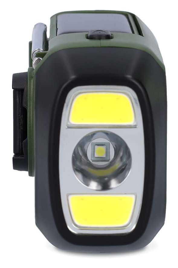 Notfallradio DAB+, FM Radio Tragbar  (Schwarz, Grün) 