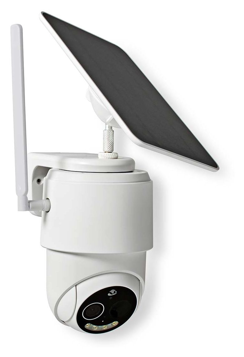 SmartLife SIMCBO50WT 1920 x 1080 Pixel IP-Sicherheitskamera IP65 4G Außen Nachtsicht  (Weiß) 