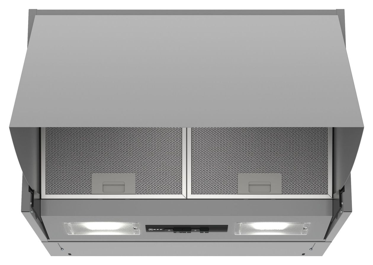 DMAC641X Abluft/Umluft Dunstabzugshaube/Esse Wand 57 cm (Silber) 