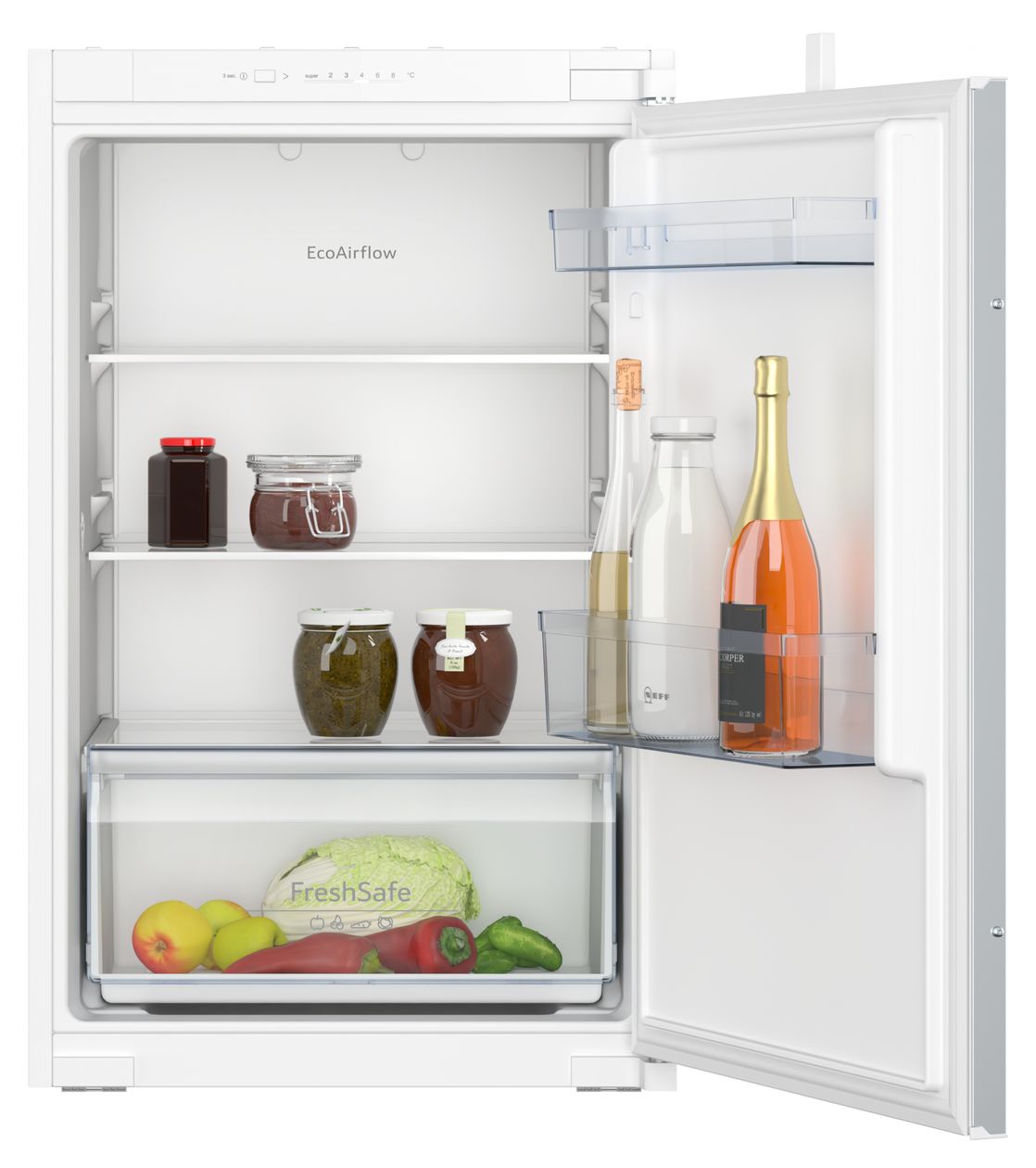 N30 KI1211SE0 Schlepptür 136 l 88 cm Einbaukühlschrank EEK: E 92 kWh Jahr 