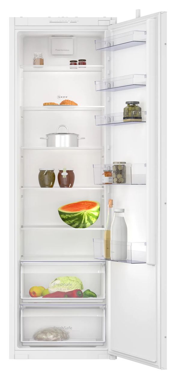 N30 KI1811SE0 Schlepptür 310 l 177,5 cm Einbaukühlschrank EEK: E 114 kWh Jahr 