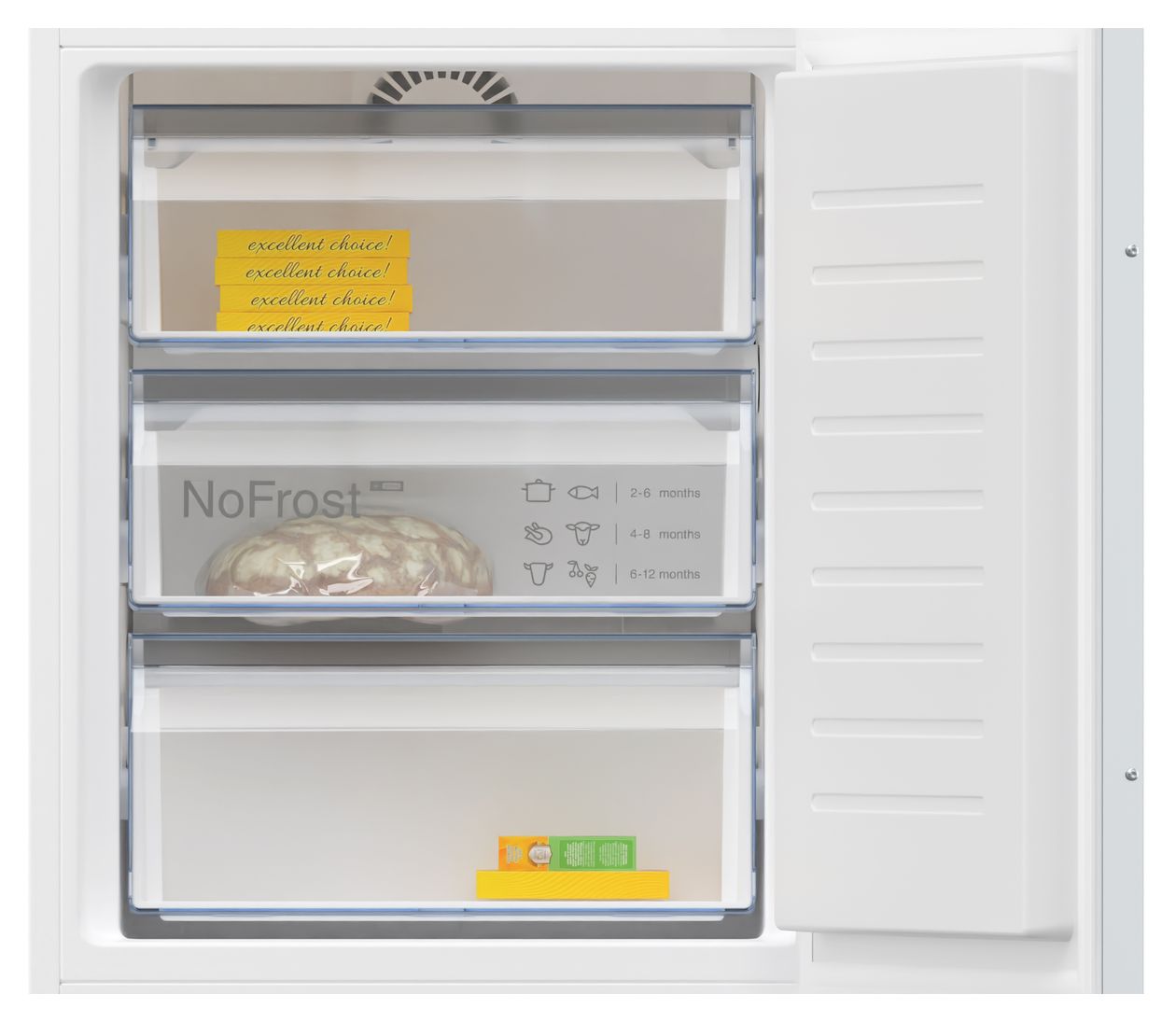 N50 KI7862SE0 Schlepptür 184 l / 76 l 177,5 cm Einbau Kühl-/Gefrierkombination 234 kWh NoFrost 