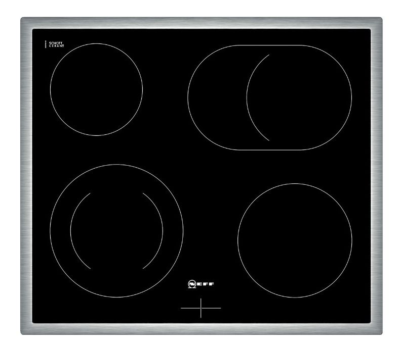 N50 MR1342N herdgesteuertes 60cm Glaskeramik Kochfeld/Herdplatte 4 Zone(n) 