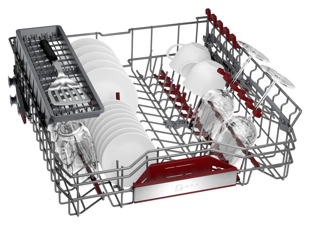 N50 S145EBS05D (S145EBS05D + Z780BI01) 60 cm Geschirrspüler teilintegriert (ohne Front) Sehr leise 13 Maßgedecke aquaStop Funktion Wärmetauscher 