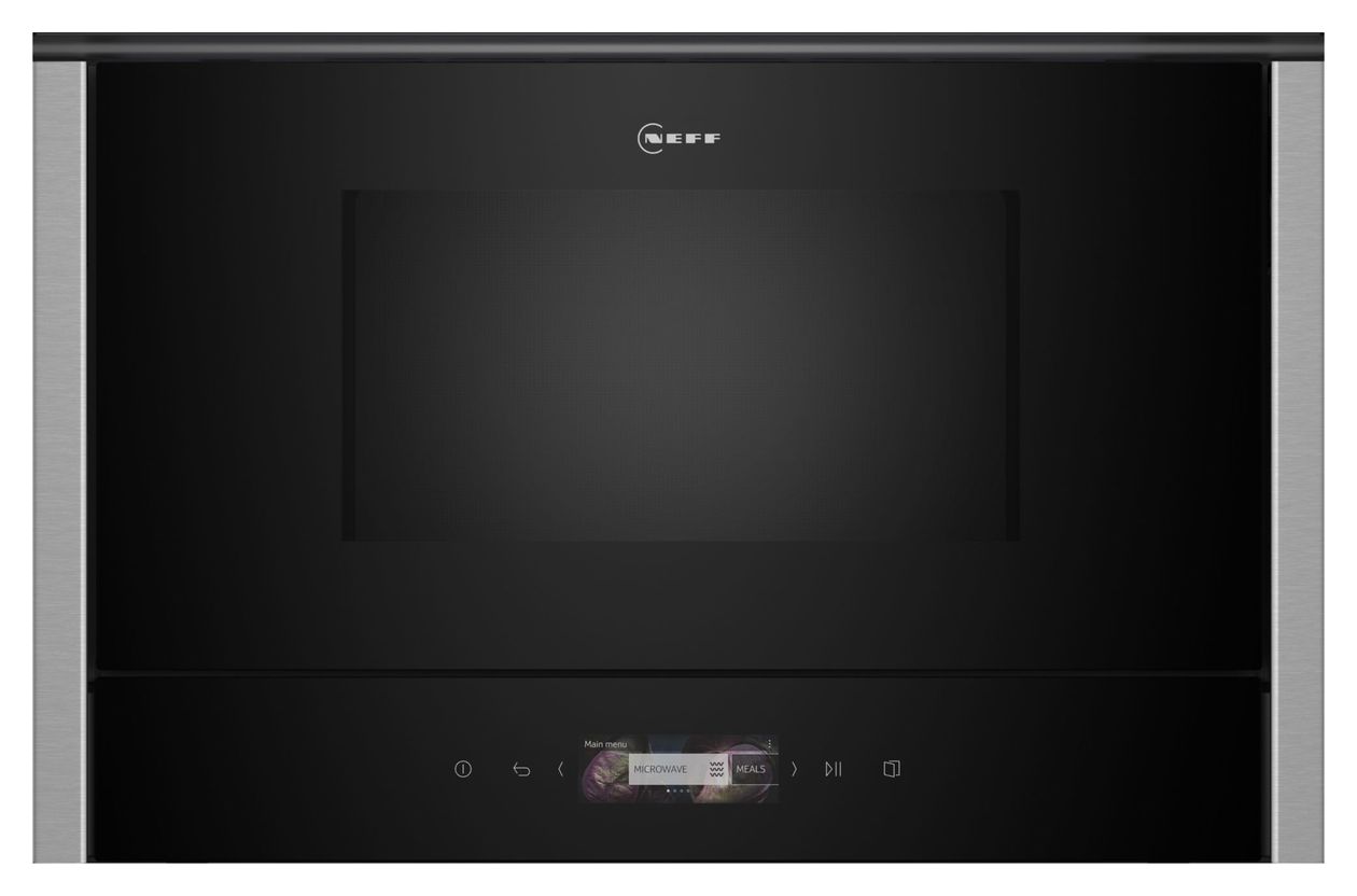N70 NL4WR21N1 Einbau-Mikrowelle 900 W Größe: mittel 5 Stufen (Schwarz) 