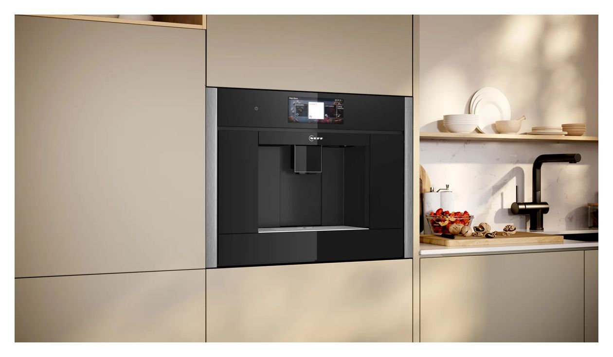 N90 CL4TT11N0 Kaffeevollautomat 19 bar 2,4 l 500 g (Schwarz, Edelstahl) 