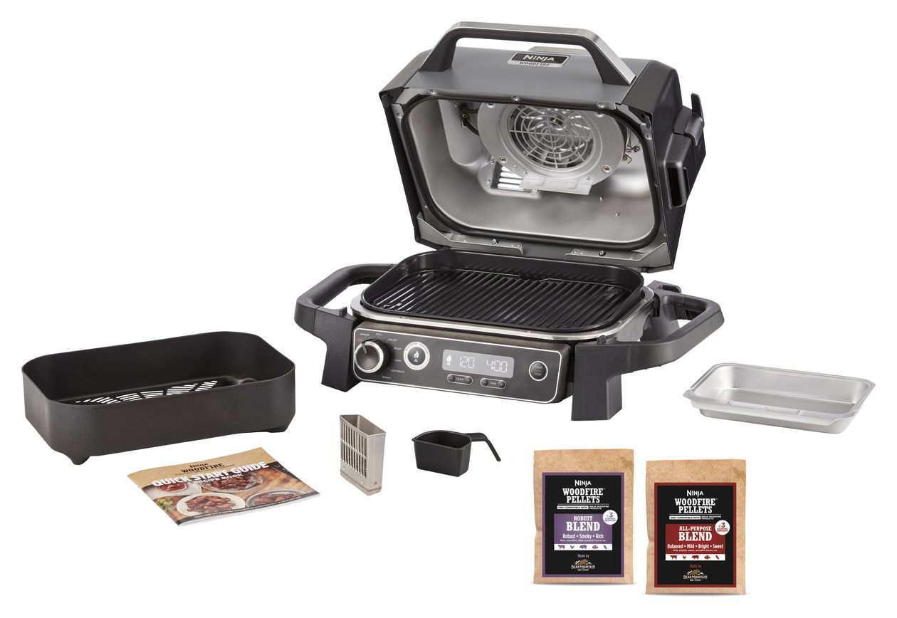 OG701EU Woodfire Outdoor Grill 1 Zone(n) 2400 W  (Schwarz) 