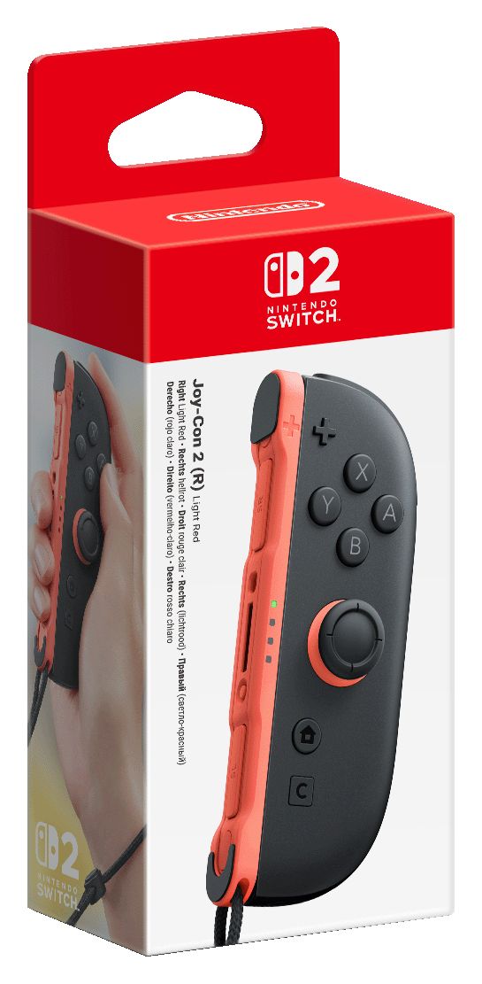 Joy-Con 2 (R) Analog / Digital Joystick für Nintendo Switch 2  (Schwarz, Rot) 