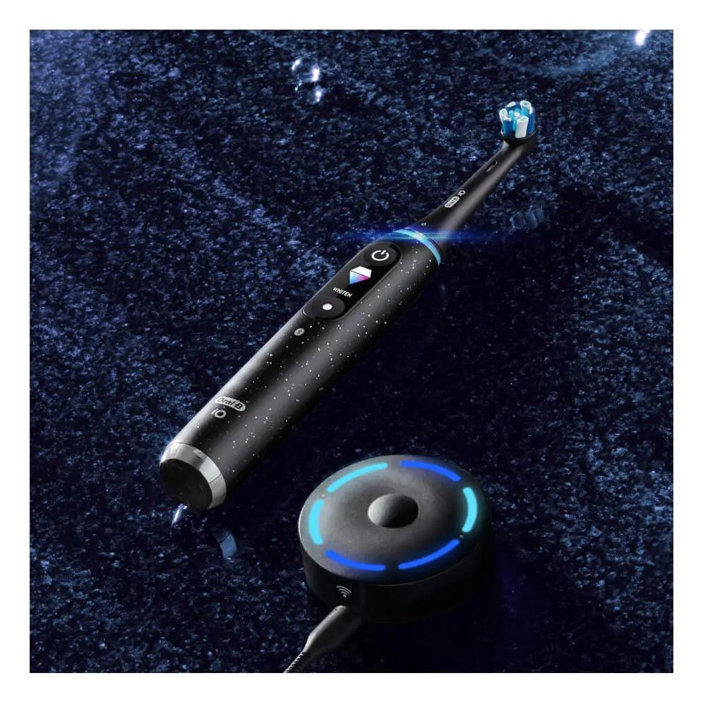 iO Series 10 Rotierende-vibrierende Zahnbürste für Erwachsene  (Schwarz) 