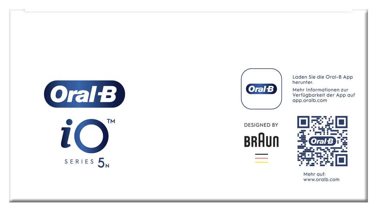iO Series 5 Rotierende-vibrierende Zahnbürste für Erwachsene  (Weiß) 