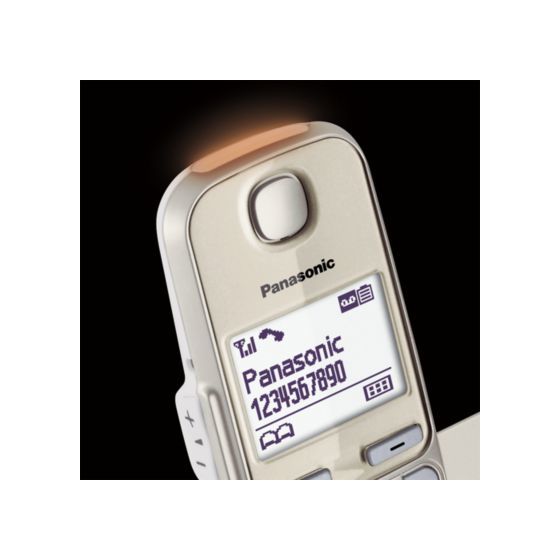 KX-TGE262 DECT-Telefon  (Champagner) 