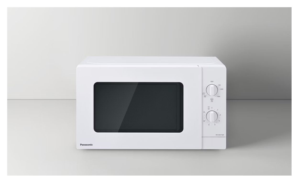 NN-GM21QWEPG Freistehende Mikrowelle 800 W Größe: klein 5 Stufen  (Weiß) 