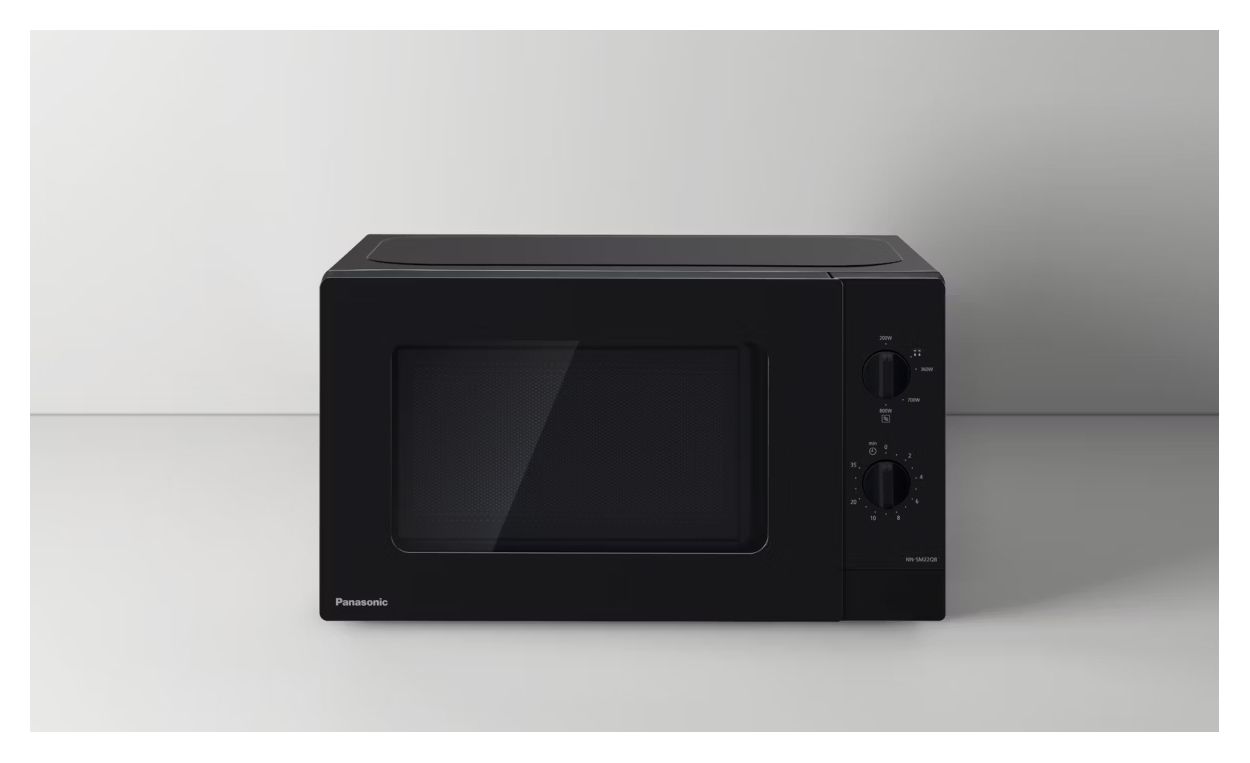 NN-SM22QBEPG Standgeräte Solo 800 W Größe: klein 5 Stufen  (Schwarz) 