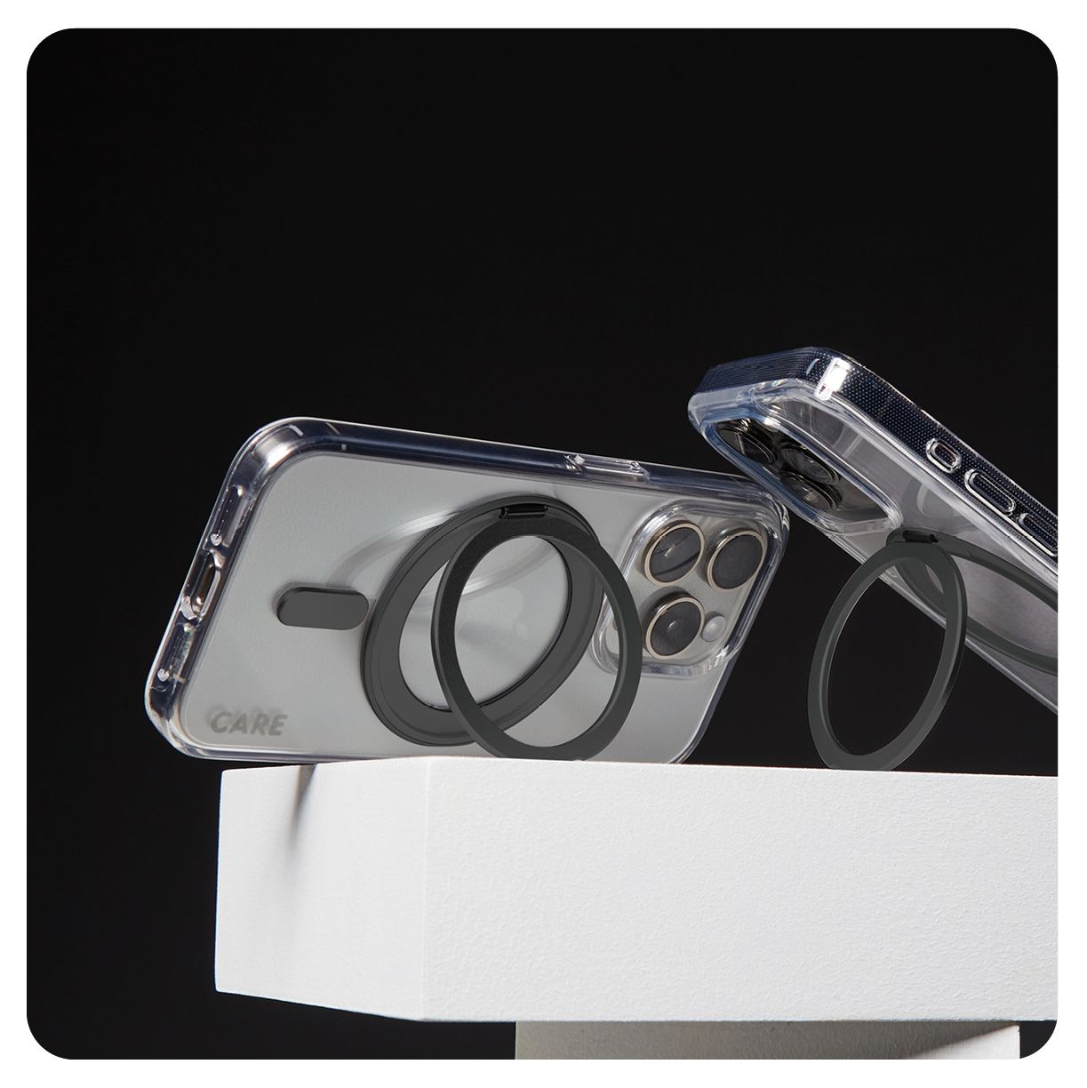 1324 Feature Case Cover für Apple Apple - iPhone 16 Pro Max  (Schwarz) 