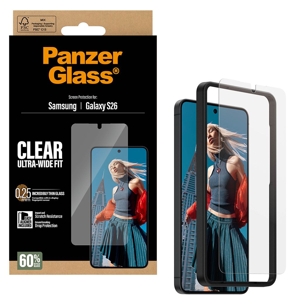 34506 Klare Bildschirmschutzfolie Polyethylenterephthalat, Silikon für  Samsung Samsung - Galaxy S26 Kratzresistent, Schockresistent 