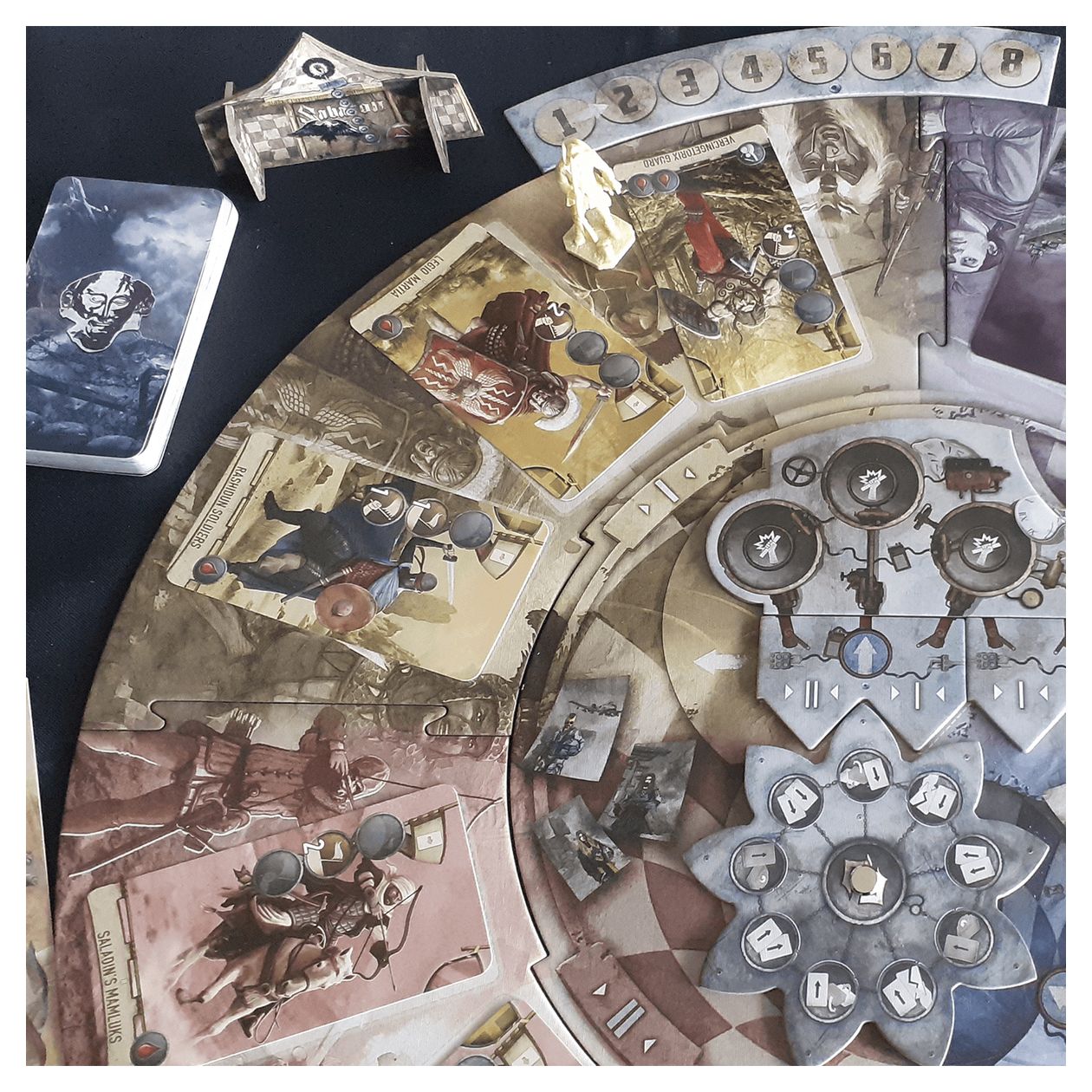 57702G A Battle through History Brettspiel bis zu 5 Spielern ab 14 Jahr(e) 