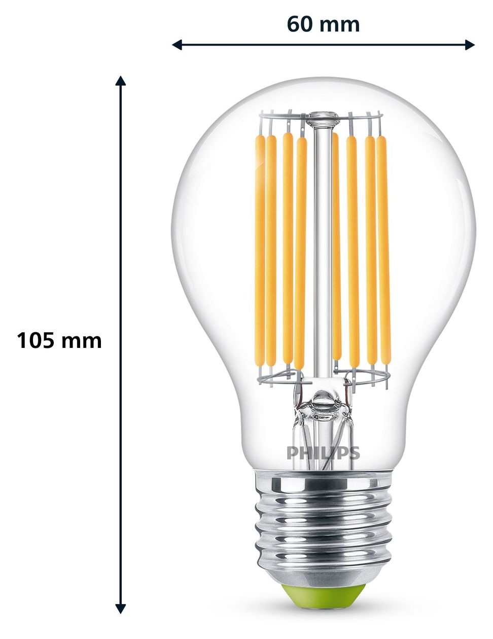 8719514343788 LED Lampe Tropfen E27 EEK: A 840 lm Warmweiß (3000K) entspricht 60 W 