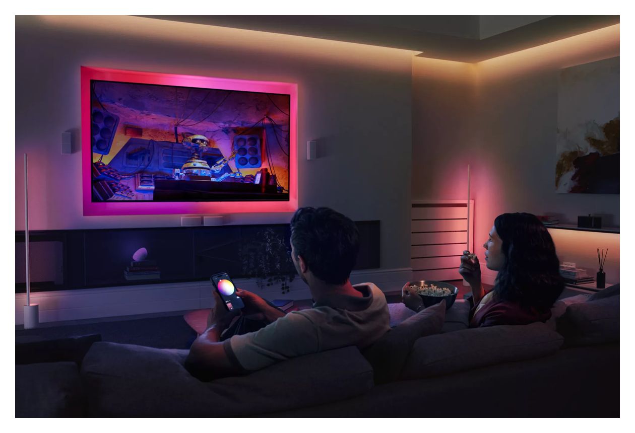 Hue Flux Strip Light 3 m Base Kit Intelligenter Leuchtstreifen 3000 mm Multi 