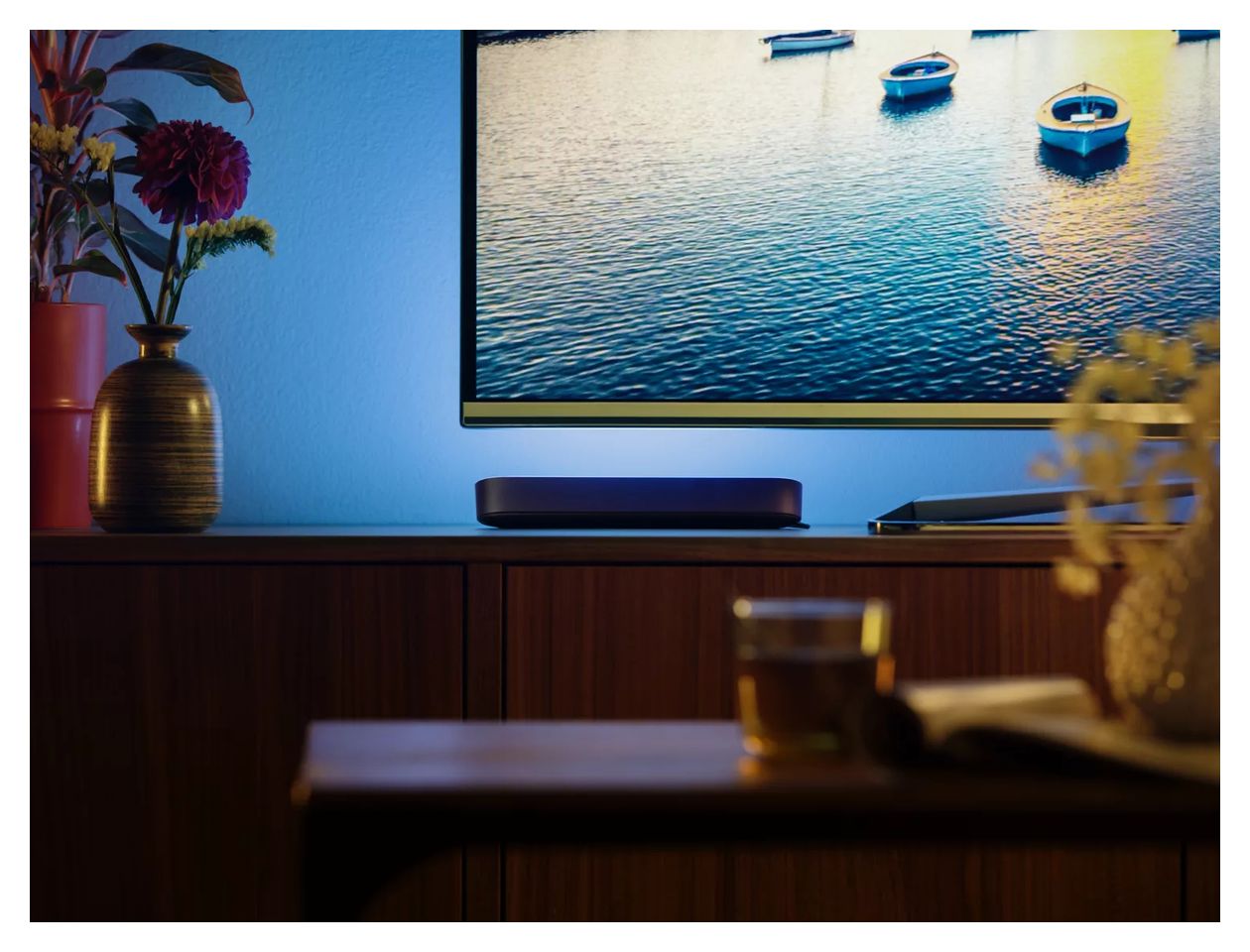 Hue Starter-Set: 2 Play Lightbars + Hue Bridge Pro Set für intelligente Beleuchtung Multi 