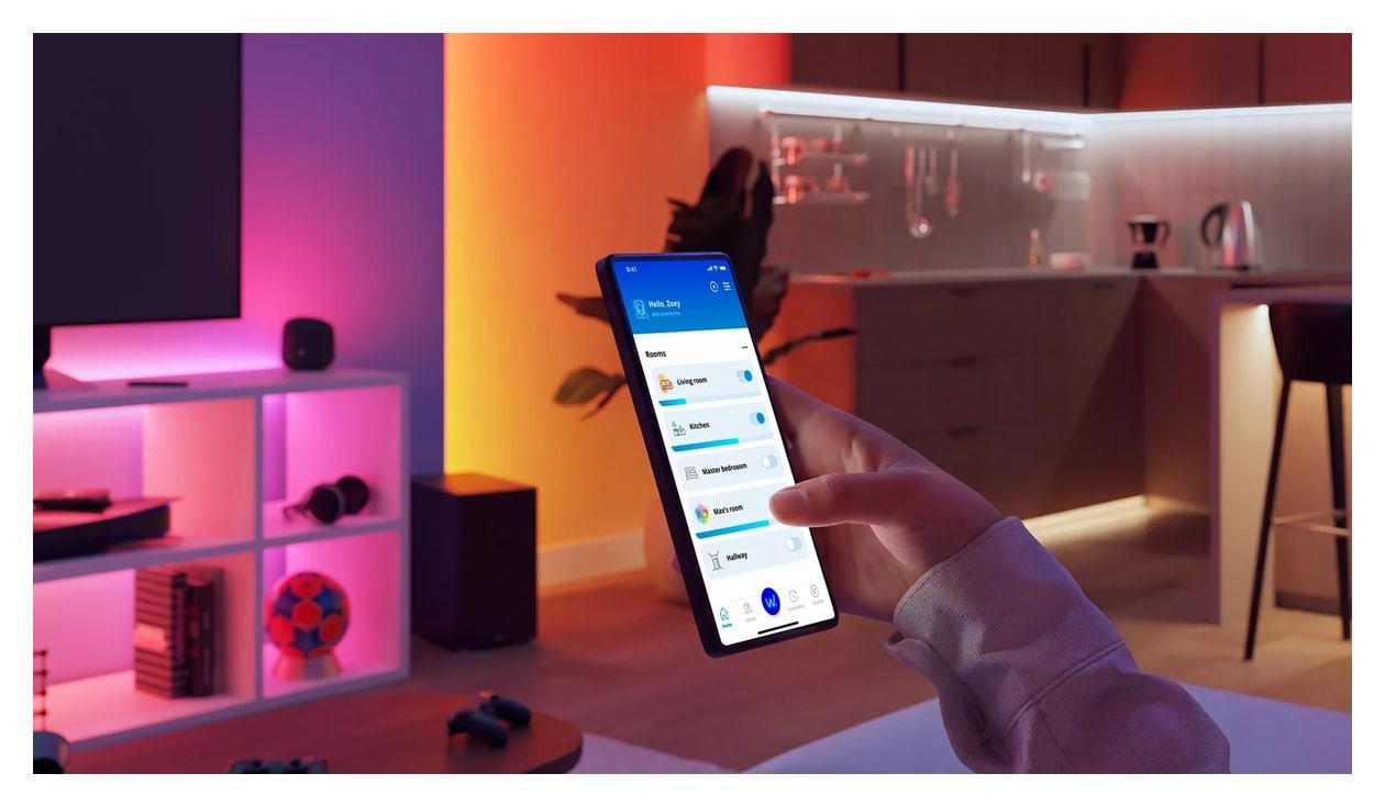 Smart Dial-Schalter, bequeme Steuerung, Dimmen, wiederaufladbare Batterie 
