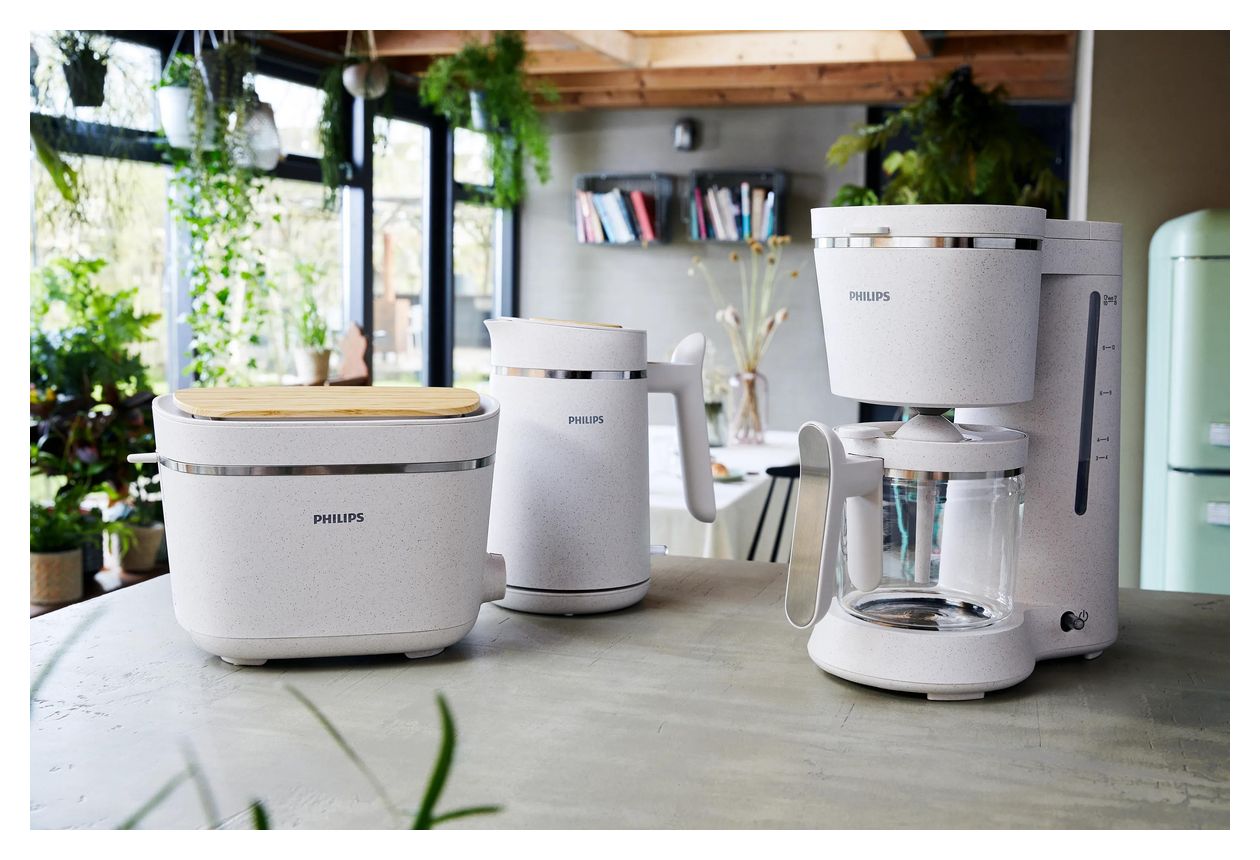 HD2640/10 Eco Conscious Edition Toaster 830 W 2 Scheibe(n) 8 Stufen  (Grau) 