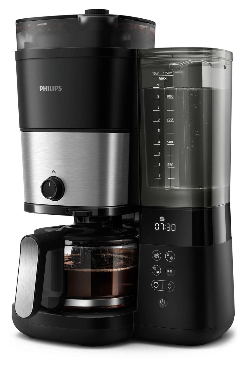 HD7900/01 All-in-1 Brew 10 Tassen Filterkaffeemaschine 1,2 l  (Schwarz) 