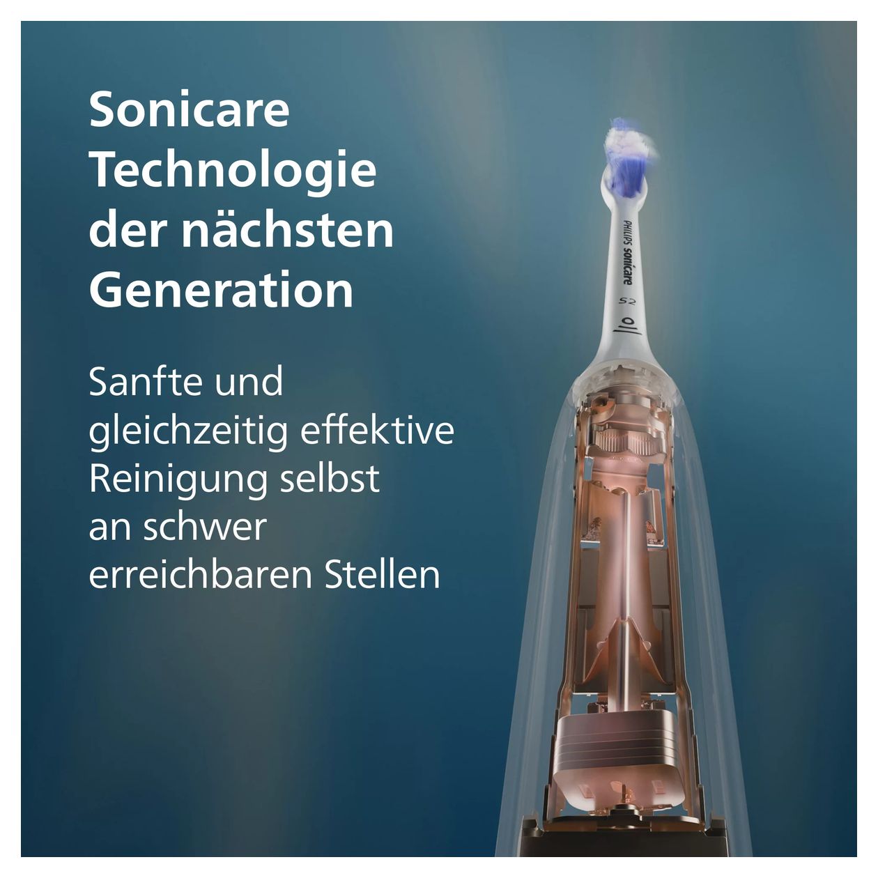 HX7101/02 Sonicare 5300 Schall-Zahnbürste für Erwachsene 504 h  (Schwarz) 