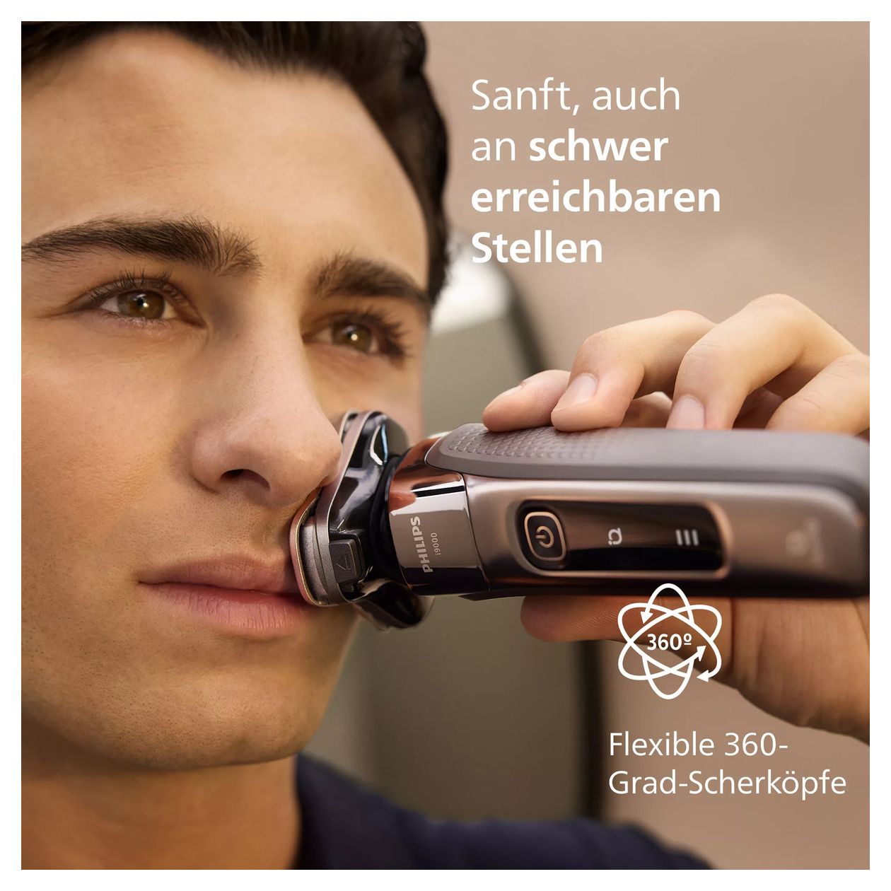 i9000 X9000/30 Nass&Trocken Rasierer Lithium-Ion (Li-Ion) 50 min 